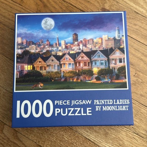 Other - Painted Ladies by Moonlight  1000-Piece Puzzle